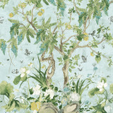 Wild Wisteria Mural 3 Panel Set Spa Blue TM42054 by Thibaut Wallpaper Thibaut Wallpaper Wild Wisteria Mural 3 Panel Set Spa Blue TM42054Wallpaper Sojourn Non Woven 3 Panel Mural Set UNITED STATES </p><p>Repeat: V: - 81 - Fabric Carolina -