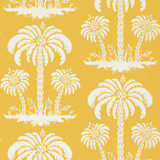 Palm Island Yellow T13148 by Thibaut Wallpaper Thibaut Wallpaper Palm Island Yellow T13148Wallpaper Summer House Non Woven Wallpaper UNITED KINGDOM </p><p>Repeat: V: 18 27 - Fabric Carolina -