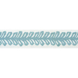 Lenox Tape Sky E12045 by Thibaut Fabric Thibaut Fabric Lenox Tape Sky E12045Fabric Tapes & Trims Volume 1 100% Linen INDIA </p><p>Repeat: V: 3.75 2 - Fabric Carolina -