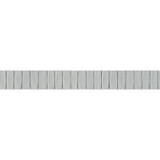 Pleated Tape Platinum E12068 by Thibaut Fabric Thibaut Fabric Pleated Tape Platinum E12068Fabric Tapes & Trims Volume 1 100% Cotton INDIA </p><p>Repeat: V: 0.37 0.87 - Fabric Carolina -