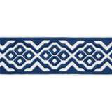 Belinda Tape Bermuda E12193 by Thibaut Fabric Thibaut Fabric Belinda Tape Bermuda E12193Fabric Tapes & Trims Volume 3 54% Cotton, 36% Linen, 10% Spun Poly INDIA </p><p>Repeat: V: 2.5 2.875 - Fabric Carolina -