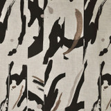 Painterly 204 Stucco by Maxwell Designer Fabric DEFINE 50% COTTON/50% LINEN TURKEY  V-35"H-27" 54"  - Swanky Fabrics -