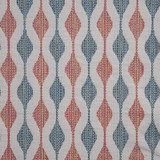 Royal Roads 827 Watermelon by Maxwell Designer Fabric PERFORMANCE WOVENS-VOL. VII RHUBARB 72% UV POLYESTER USA  V-4.9" H-3.2" 56"  - Swanky Fabrics - Royal Roads 827 Watermelon by Maxwell Designer Fabric PERFORMANCE WOVENS-VOL. VII RHUBARB 72% UV POLYESTER USA  V-4.9" H-3.2" 56"  - Swanky Fabrics -