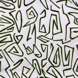 Abstract Green by Europatex Designer Fabric Abstract 100% Cotton 55.00 inches - Swanky Fabrics -