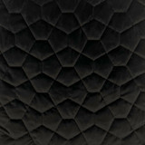 Aria Black by Europatex Designer Fabric Aria 100% Polyester 110.00 inches - Swanky Fabrics -