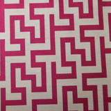 Aussie Sydney Pink by Europatex Designer Fabric Aussie 70& Rayon, 30% Polyester 7.28" H, 3.55" V 57.00 inches - Swanky Fabrics -