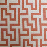 Aussie Sydney Coral by Europatex Designer Fabric Aussie 70& Rayon, 30% Polyester 7.28" H, 3.55" V 57.00 inches - Swanky Fabrics - Aussie Sydney Coral by Europatex Designer Fabric Aussie 70& Rayon, 30% Polyester 7.28" H, 3.55" V 57.00 inches - Swanky Fabrics -
