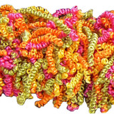 Amelia Lime Twist by Europatex Designer Fabric Hoopla 100% Polyester 1.50 inches - Swanky Fabrics -