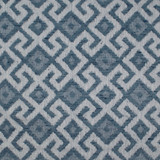 Aztec Neve Sky Light by Europatex Designer Fabric Aztec 86% Poyester, 14% Cotton 6.85" H, 6.85" V 54.00 inches - Swanky Fabrics -