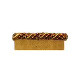 Cord 8189 Bordeaux by Europatex Designer Fabric Cord 100% Polyester 0.38 inches - Swanky Fabrics -