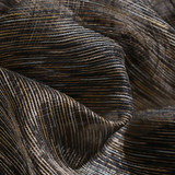 Celestial Powell Caviar by Europatex Designer Fabric Celestial 100% Polyester 0.1875" V 125.00 inches - Swanky Fabrics -