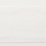 Le Lin 2 Tape White by Europatex Designer Fabric Le Lin 63% Linen, 37% Rayon 2.00 inches - Swanky Fabrics -