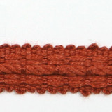 Le Lin Braid Coral by Europatex Designer Fabric Le Lin 63% Linen, 37% Rayon 0.50 inches - Swanky Fabrics -