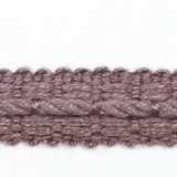Le Lin Braid Fig by Europatex Designer Fabric Le Lin 63% Linen, 37% Rayon 0.50 inches - Swanky Fabrics -