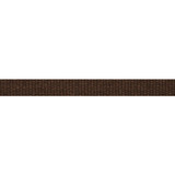 Le Lin Micro Tape Brown by Europatex Designer Fabric Le Lin 63% Linen, 37% Rayon 0.56 inches - Swanky Fabrics -