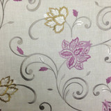 Loneto A Rose by Europatex Designer Fabric Loneto 60% Polyester, 40% Cotton 17.00" H, 19.00" V 57.00 inches - Swanky Fabrics - Loneto A Rose by Europatex Designer Fabric Loneto 60% Polyester, 40% Cotton 17.00" H, 19.00" V 57.00 inches - Swanky Fabrics -