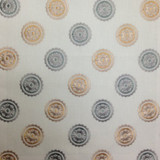 Loneto D Offwhite by Europatex Designer Fabric Loneto 60% Polyester, 40% Cotton 09.50" H, 08.70" V 57.00 inches - Swanky Fabrics - Loneto D Offwhite by Europatex Designer Fabric Loneto 60% Polyester, 40% Cotton 09.50" H, 08.70" V 57.00 inches - Swanky Fabrics -