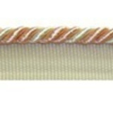 Mini Cord Ribbon Pink by Europatex Designer Fabric Min Cord 100% Polyester 0.25 inches - Swanky Fabrics -