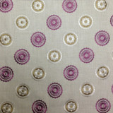 Loneto D Rose by Europatex Designer Fabric Loneto 60% Polyester, 40% Cotton 09.50" H, 08.70" V 57.00 inches - Swanky Fabrics - Loneto D Rose by Europatex Designer Fabric Loneto 60% Polyester, 40% Cotton 09.50" H, 08.70" V 57.00 inches - Swanky Fabrics -