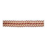 Omni Tuscan Coral by Europatex Designer Fabric Club House 100% Polyester 1.00 inches - Swanky Fabrics -