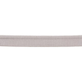 Versailles 1/4" Grosgrain Ribbon Lip Cord Smoke by Europatex Designer Fabric Versailles 64% Rayon, 34% Cotton, 2% Polyester 0.25 inches - Swanky Fabrics -