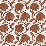 Desert Flower Ochre T12006 by Thibaut Wallpaper Thibaut Wallpaper Desert Flower Ochre T12006Wallpaper Vista </p><p>Repeat: V: 12.75"(32.39 cm) 27.00"(68.58 cm) - Fabric Carolina -