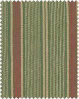 Mind The Gap Fabric TYROLEAN STRIPES Woven Fabric (FB00107) | FB00107 | TYROL APRES-SKI HOME COLLECTION | Green, Red, Taupe | Fabric Carolina | https://www.fabriccarolina.com/