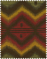 Mind The Gap Fabric PYRAMIDENSPITZE Woven Fabric (FB00111) | FB00111 | TYROL APRES-SKI HOME COLLECTION | Green, Red, Yellow | Fabric Carolina | https://www.fabriccarolina.com/