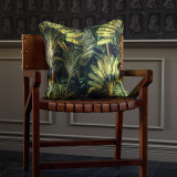 Mind The Gap Pillows GHOST OF THE SEA Cushion (LC40066) | LC40066 | THE TROPICAL COTTAGE | 20 x 20 in | Brown, Orange, White | Fabric Carolina | https://www.fabriccarolina.com/