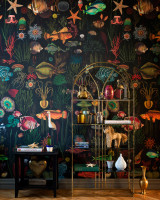 Mind The Gap Wallpaper OCEANIA Wallpaper (WP20304) | WP20304 | THE WALLPAPER COLLECTABLES | 3 rolls x 20.5 x 118.1 in | 0.52m / 20.5in | 3m / 118in | 4.65mp | 300cm / 118in | Black, Blue, Green, Red | Textured Matte | Paste the wall | 3-rolls in a box | Fabric Carolina | https://www.fabriccarolina.com/