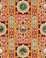 Arab World Wallpaper by Mind the Gap Designer Wallpaper TALES OF MAGHREB Textured Matte Made in Europe Paste the wall 3 rolls x 20.5 x 3.25 yards - Swanky Fabrics -