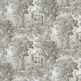 Staghorn Toile Greige by RM CoCo Designer Fabric ColorWorks Fall 2021 RM Studio See Sample 0 Horizontal: 27 and Vertical: 12.625 0 - Swanky Fabrics -