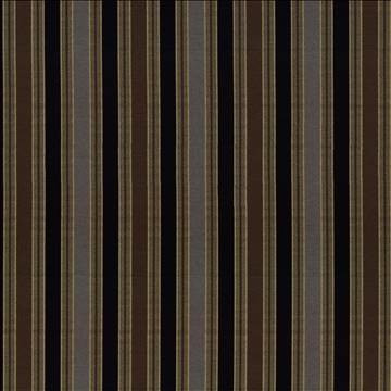 Abbot Stripe Jet by Kasmir Designer Fabric 5067 56% Cotton 44% Polyester TAIWAN 30,000 Wyzenbeek Double Rubs H: 6 7/8 inches, V: N/A 54 - 55 - Swanky Fabrics - Kasmir