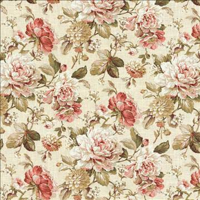Adamsville Tea Rose by Kasmir Designer Fabric 5080 55% Linen 45% Viscose SOUTH KOREA 15,000 Wyzenbeek Double Rubs H: 27 inches, V: 25 2/8 inches 54 - Swanky Fabrics - Kasmir