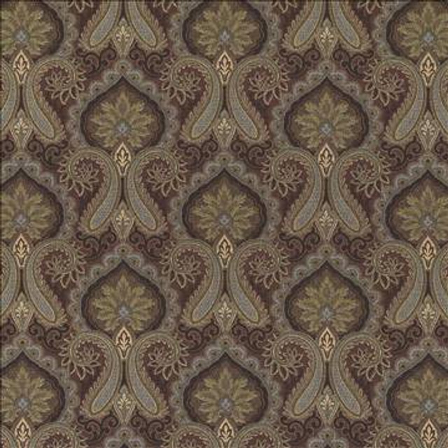 Audasson Mocha by Kasmir Designer Fabric 1433 100% Cotton SPAIN 24,000 Wyzenbeek Double Rubs H: 13 4/8 inches, V: 12 4/8 inches 54 - 56 - Swanky Fabrics - Kasmir