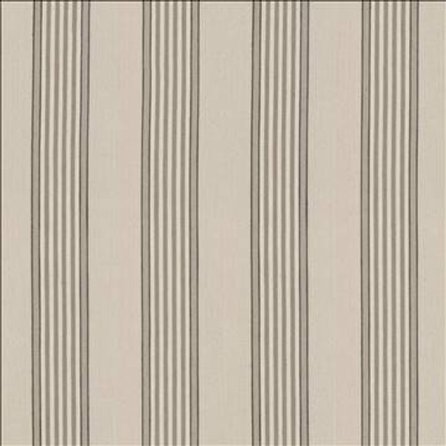 Carnegie Stripe Taupe by Kasmir Designer Fabric 1446 42% Viscose 40% Polyester 18% Linen CHINA 30,000 Martindale Cycles H: 7 inches, V: N/A 57 - Swanky Fabrics - Kasmir