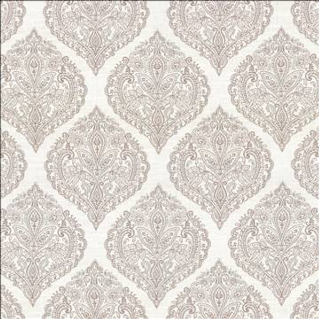 Copa Damask Parchment by Kasmir Designer Fabric 5062 55% Linen 45% Rayon CHINA 15,000 Wyzenbeek Double Rubs H: 14 3/8 inches, V: 14 5/8 inches 54 - 55 - Swanky Fabrics - Kasmir