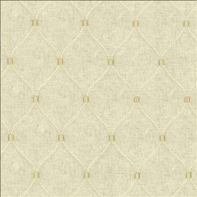 Corset Flax by Kasmir Designer Fabric 1450 70% Rayon 30% Linen INDIA 51,000 Wyzenbeek Double Rubs H: 4 2/8 inches, V: 6 2/8 inches 54 - Swanky Fabrics - Kasmir