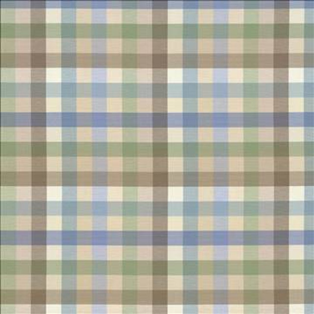 Dupuy Check Mineral by Kasmir Designer Fabric 5082 53% Cotton 47% Polyester TAIWAN 12,000 Wyzenbeek Double Rubs H: 13 4/8 inches, V: 13 4/8 inches 55 - Swanky Fabrics - Kasmir