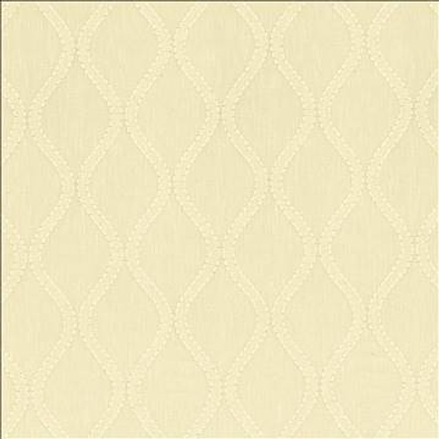 Eastwick Champagne by Kasmir Designer Fabric 1443 54% Linen 32% Cotton 14% Polyester Embroidery Contents 100% Viscose INDIA Not Tested H: 3 2/8 inches, V: 4 4/8 inches 55 - Swanky Fabrics - Kasmir