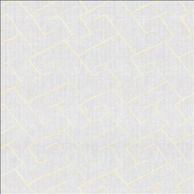 Frette Snowflake by Kasmir Designer Fabric 5077 100% Polyester Embroidery Contents 100% Polyester CHINA Not Tested H: 13 2/8 inches, V: 11 6/8 inches 58 - 59 - Swanky Fabrics - Kasmir