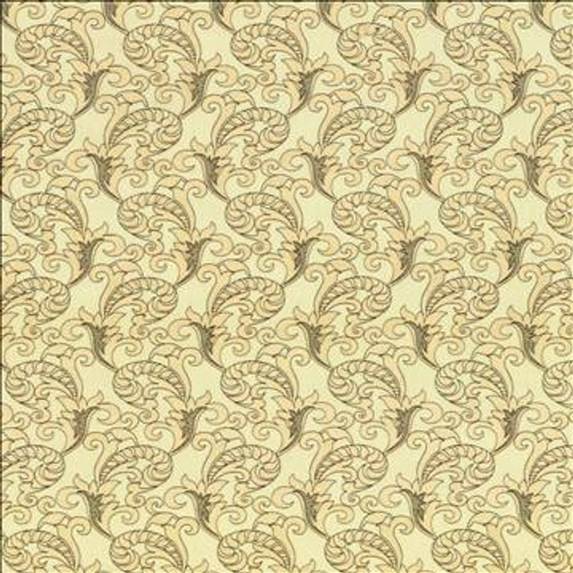 Huntshire Cream by Kasmir Designer Fabric 1443 80% Polyester 20% Viscose Embroidery Contents 100% Polyester INDIA Not Tested H: 5 4/8 inches, V: 9 4/8 inches 55 - Swanky Fabrics - Kasmir
