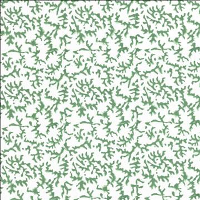 Kindred Spirit Aqua by Kasmir Designer Fabric 5124 90% Cotton 10% Linen INDIA Not Tested H: 6 inches, V: 6 inches 53 - Swanky Fabrics - Kasmir