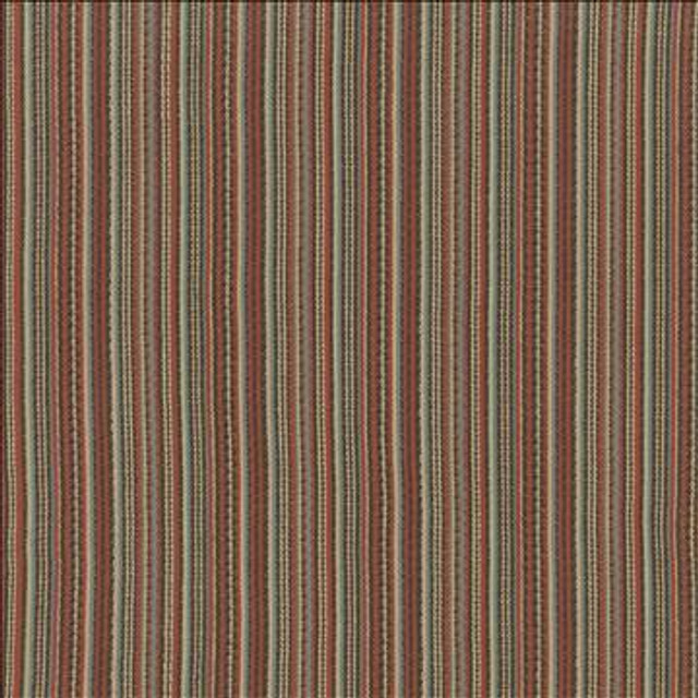 Kiro Stripe Cinnabar by Kasmir Designer Fabric