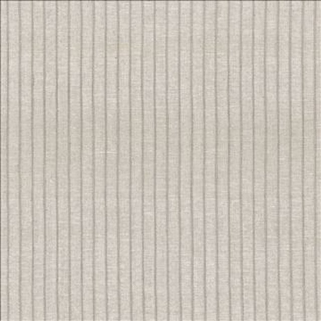 Lane Stripe Pebble by Kasmir Designer Fabric 5035 45% Polyester 30% Cotton 15% Linen 10% Rayon TURKEY Not Tested H: 4/8 inches, V: N/A 54 - Swanky Fabrics - Kasmir