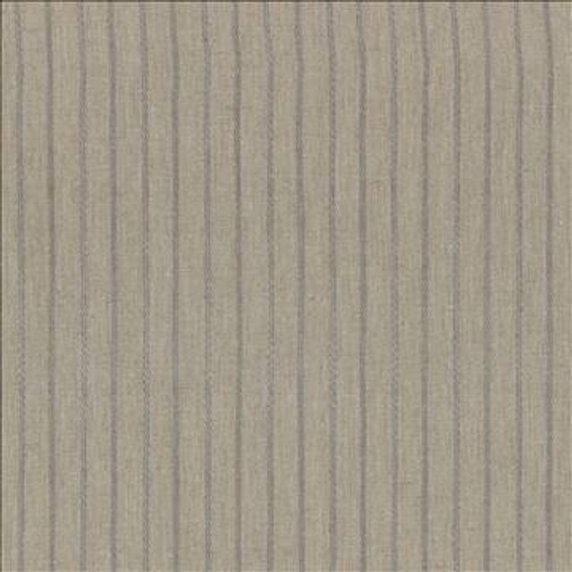 Lane Stripe Putty by Kasmir Designer Fabric 5035 45% Polyester 30% Cotton 15% Linen 10% Rayon TURKEY Not Tested H: 4/8 inches, V: N/A 54 - Swanky Fabrics - Kasmir