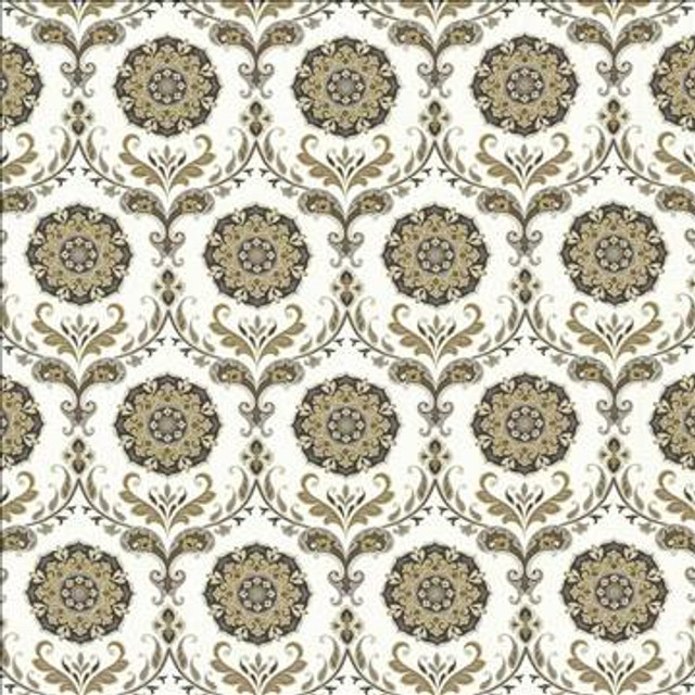 Leclaire Moonstone by Kasmir Designer Fabric 1433 100% Cotton SOUTH KOREA 15,000 Wyzenbeek Double Rubs H: 13 4/8 inches, V: 27 inches 54 - 55 - Swanky Fabrics - Kasmir