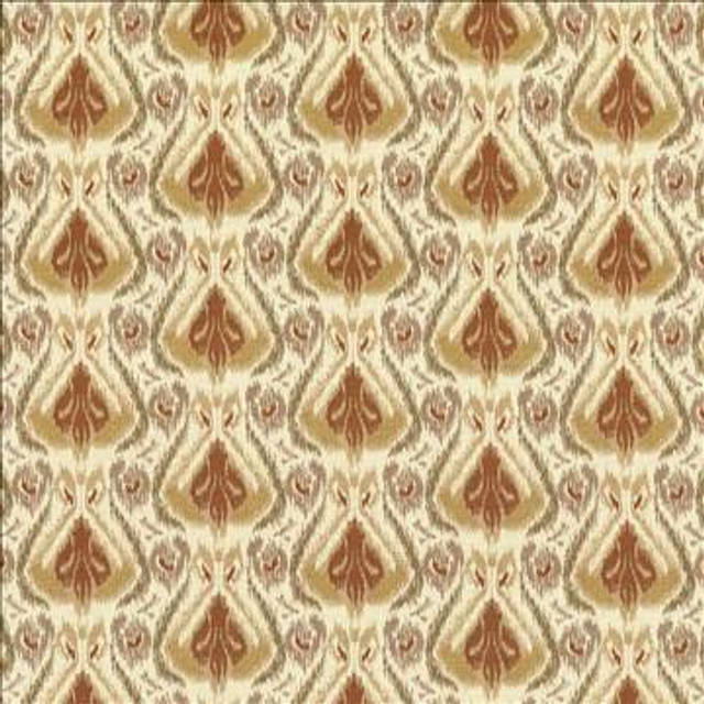 Machu Picchu Clay by Kasmir Designer Fabric 5063 55% Linen 45% Rayon PAKISTAN 15,000 Wyzenbeek Double Rubs H: 13 4/8 inches, V: 9 inches 54 - 55 - Swanky Fabrics - Kasmir