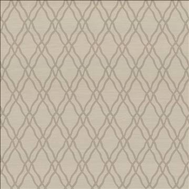 Meander Trellis Linen by Kasmir Designer Fabric 5066 100% Polyester CHINA 15,000 Wyzenbeek Double Rubs H: 3 4/8 inches, V: 7 6/8 inches 56 - 57 - Swanky Fabrics - Kasmir