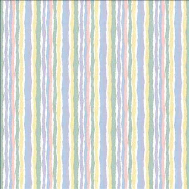 Midgy Stripe Pastel by Kasmir Designer Fabric 1445 100% Cotton TURKEY Not Tested H: 6 4/8 inches, V: 12 5/8 inches 55 - Swanky Fabrics - Kasmir